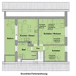 Marbacher Hoehe 公寓 *