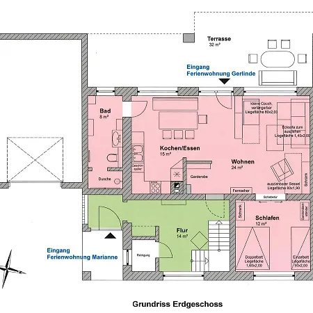 Apartmán Marbacher Hoehe Erfurt